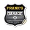 Signmission Frank's Garage I Can Fix Everything But Stupid, 12 Inch X 12 Inch, Vinyl Decal SHI-D-12-490-FRANK - alternate 1