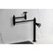 Kingston Brass Deck Mount Pot Filler Faucet with Knurled Handle, Oil Rubbed Bronze KS3705RKZ - alternate 5