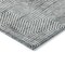 Homeroots 5' X 8' Silver And Gray Geometric Washable Indoor Outdoor Area Rug 594582 - alternate 9