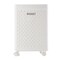 Lavish Home Plastic Laundry Basket with Wheels, White, 65L 83-LB-M - alternate 1