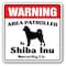 Signmission Shiba Inu, 10 Inch X 10 Inch, Decal D-10-WD-SHIBA INU - alternate 1