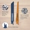 Powertec 32 pcs Reciprocating Saw Blades Set, Metal & Woodcutting Sawzall Blades Assortment & Organizer Pouch 14401 - alternate 7