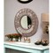 Homeroots 32" Brown Round Accent Mirror 524079 - alternate 9