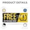 Signmission Free Air Pressure Check, 36 Inch x 96 Inch, Vinyl Banner B-96-30641 - alternate 5