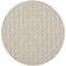 Homeroots 8' Gray and Ivory Round Floral Indoor Outdoor Area Rug 527646 - alternate 8