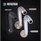 Supplygiant S Shaped Shower Arm with Flange 8 in Stainless Steel with 1/2 in Threated Connector, Chrome Finish 74-TB0TG-D - alternate 8