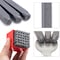 Neiko Number and Letter Punch Set with Heat-Treated Steel Punches, 3/16", 5 MM Shaft, 36 Pc Stamp Set 02633A - alternate 7