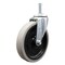 Service Caster 5 Inch Thermoplastic Rubber Wheel 1-3/8 Grip Ring Stem Caster SCC-GR05S510-TPRS-716138 - alternate 1
