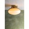 Troy Lighting Dell 9in wide 2 Light Wall Sconce in Patina Brass B8021-PBR - alternate 4