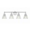 Z-Lite Auden Brushed Nickel 4 Light Vanity 7704-4V-BN - alternate 1