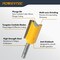Powertec Tungsten Carbide Tipped Double Flute Straight Router Bit, 1/4 " Shank, 3/4" Cutting Dia. 73066 - alternate 5