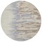 Homeroots 8' Beige Brown And Gray Round Abstract Washable Indoor Outdoor Area Rug 601172 - alternate 9