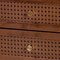 Baxton Studio Alyssa Japandi Walnut Brown Wood 2-Drawer Nightstand Woven with Rattan 252-13949-ZORO - alternate 10