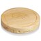 Picnic Time Family Of Brands NCAA Iowa Hawkeyes Brie Cheese Board and Knife Set - Charcuterie Board Set 878-00-505-223-0 - alternate 2