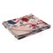 Homeroots 50" X 70" Pink and Red Kantha Cotton Floral Throw Blanket with Embroidery 293210 - alternate 5