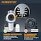 Powertec Oscillating Tool Blade 5pc Set - Bi-Metal & Carbide Multitool Blades for Cutting Wood 14500 - alternate 7
