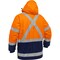 Bisley ANSI Type R Class 3 Jacket with Navy Bottom and X-Back 343M6450X-ORNV/2X - alternate 5
