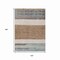 Homeroots 10' X 14' Brown Ivory And Blue Abstract Washable Indoor Outdoor Area Rug 615277 - alternate 8