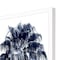 Homeroots Palm Tree Blue IV White Framed Print Wall Art 526996 - alternate 5