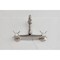 Kingston Brass Two-Handle Wall Mount Bridge Kitchen Faucet, Brushed Nickel KS3258BEX - alternate 5