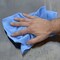 Buffalo Cleaning Cloth, 12 in L, 12 in W, Polyester/Polyamide, Blue, 3PK 64000 - alternate 3