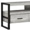 Homeroots 59in Black and Gray Cabinet Enclosed Storage TV Stand 332967 - alternate 10