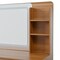 Homeroots 47" Brown Wood Lighted Mirrored Dresser 691728 - alternate 4