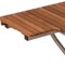 Homeroots 14" X 36" Brown Teak Wall Mount Rectangular Shower Bench 549346 - alternate 3