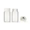 United Scientific Scintillation Vials 20 mL unattached wh Urea cap SZ 24-400 cork foil liner, 500PK UNSCVL008 - alternate 1