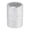 Vulcan Drive Socket, 26 mm Socket, 34 in Drive, 12Point, Chrome Vanadium Steel, Chrome MT-SM6026 - alternate 3