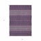 Homeroots 9' X 12' Purple Pink And Yellow Tribal Washable Indoor Outdoor Area Rug 582588 - alternate 9