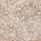 Homeroots 8' Coral And Gray Round Damask Washable Indoor Outdoor Area Rug 603757 - alternate 7