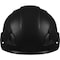 Ironwear Raptor Type II Class E Non-Vented Safety Helmet Black 3975-BL - alternate 1