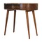 Homeroots 35" Brown Solid Wood Writing Desk 723453 - alternate 8