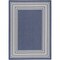 Homeroots 4' X 6' Navy Blue And Ivory Geometric Indoor Outdoor Area Rug 572616 - alternate 9