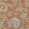 Homeroots 8' X 10' Orange Copper And Gray Floral Washable Indoor Outdoor Area Rug 589497 - alternate 9