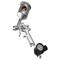 Performance Tool Gravity Feed HVLP Touch-up Gun, 1.2 mm, 3-4 in. Spray, 3.1 CFM M705 - alternate 1