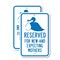 Signmission Reserved For New And Expecting Mothers with Symbol, 18'' X 24'' 2 Signs, Heavy Gauge Aluminum, 2PK A-1824-2PACK-2902 - alternate 1