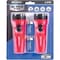 Dorcy LED Flashlights Pack, LED, 1 x D, Battery, Plastic, Weather Resistant, Blue, 2PK 41-2594 - alternate 3