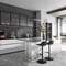Apollo Tile Nordel 11x11 in. Steel Black Matte Porcelain Herringbone Mosaic Tile (5.88 sq ft/case) 7PK APLSTL88STEHERA - alternate 2