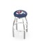 Holland Bar Stool Co 36" Chrome Fresno State Swivel Bar Stool, Accent Ring L8C2C36FresSt - alternate 1