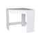 Homeroots 30" White Wood Corner Computer Desk 553552 - alternate 7