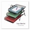 Mind Reader Tiered Metal Mesh Desk Tray Organizer, 3-Tier, Letter Size, 11.5 x 13.75 x 10, Black 3TPAPER-BLK - alternate 7