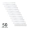 C-Line Products Label Holder, Self Adhesive, 1/2"L, PK50 87607 - alternate 1