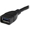 Startech.Com 6in Black USB 3.0 Extension Cable A to A USB3EXT6INBK - alternate 2