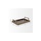 Homeroots 12in Gold Metal Hand Finished Vanity Tray With Handles 731275 - alternate 8