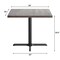 Flash Furniture Bennett 36 in Square Solid Wood Indoor Tabletop in Dark Brown with 30 in x 30 in Dining Height GSF-SQ36-DKBRN-T3030-GG - alternate 10