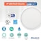 Bulbrite 9" Round 17-W 5 Color Selectable LED Flush Mount Light, 1400 Lumens, White Finish 5 CCT - 27/30/35/4 773611 - alternate 14
