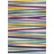 Homeroots 9' X 12' Blue Green And Copper Striped Washable Indoor Outdoor Area Rug 597371 - alternate 9