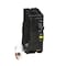 Square D QO Circuit Breaker, Mini, 20 A, 2 -Pole, 120/240 VAC, Plug Mounting QO220GFICP - alternate 3